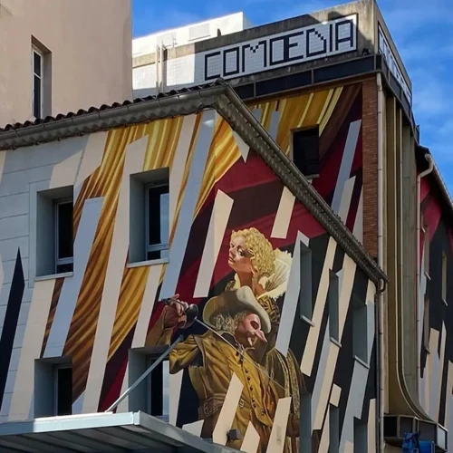 Aubagne, Le Comœdia en anamorphose 8